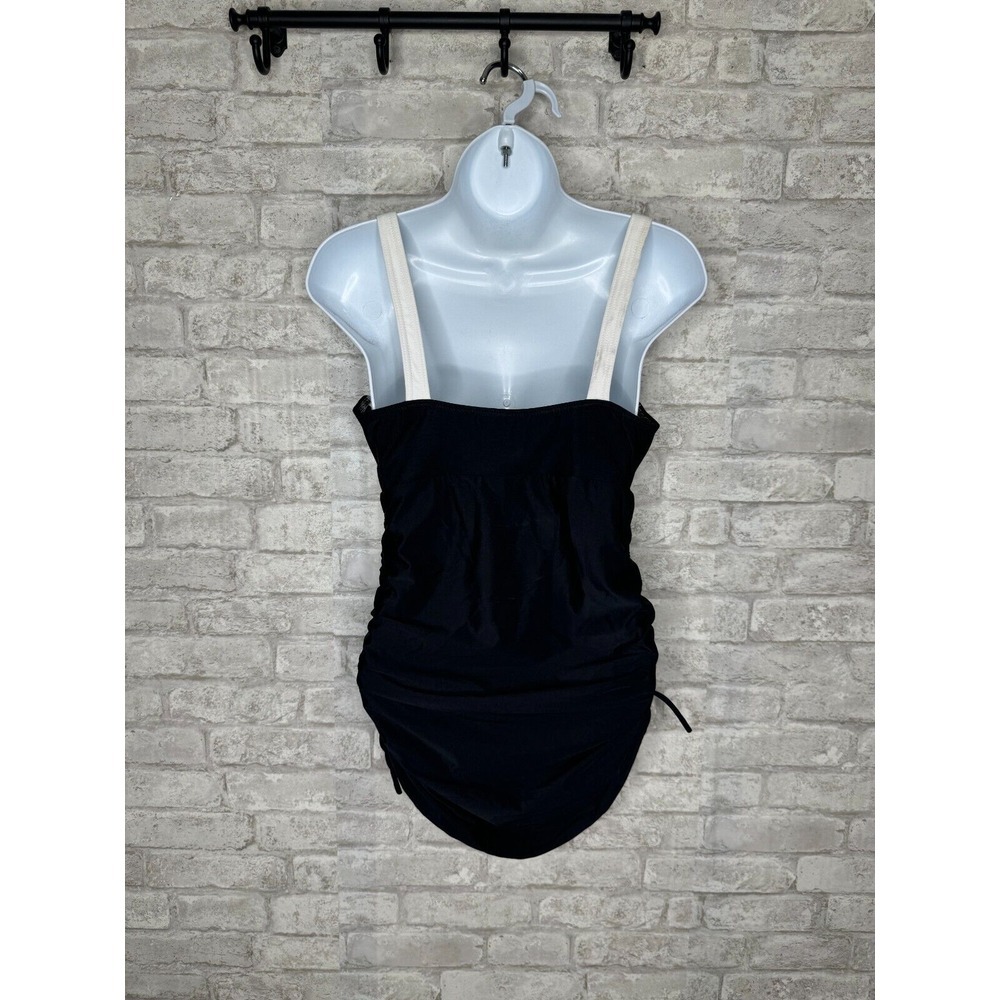 Miraclesuit Black and White One Piece Swimsuit - Picture 5 of 11